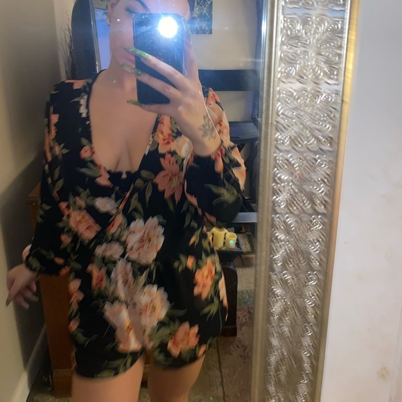 Long sleeve spring romper - Picture 3 of 4